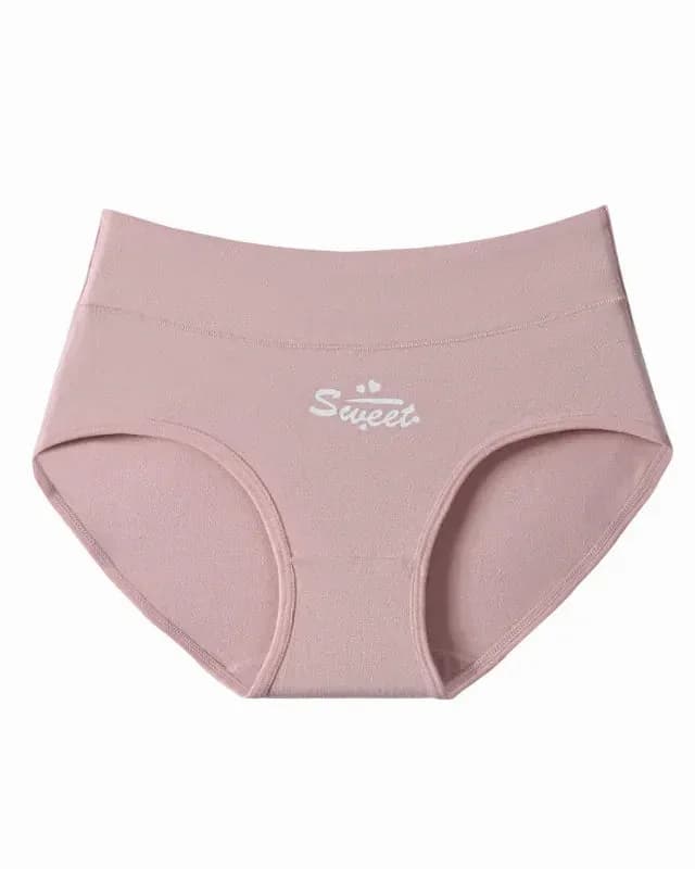 Women's Cute Love Print Soft Cotton Stretchy Panties - 6 Pack - View 8