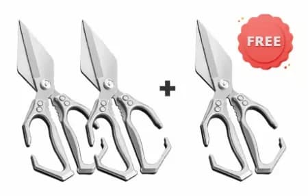 Heavy-Duty Multifunctional Kitchen Shears, Black - View 31