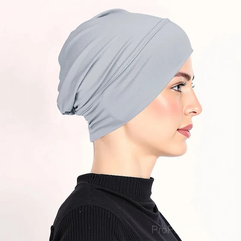 Soft Stretch Turban Cap for Women - View 17