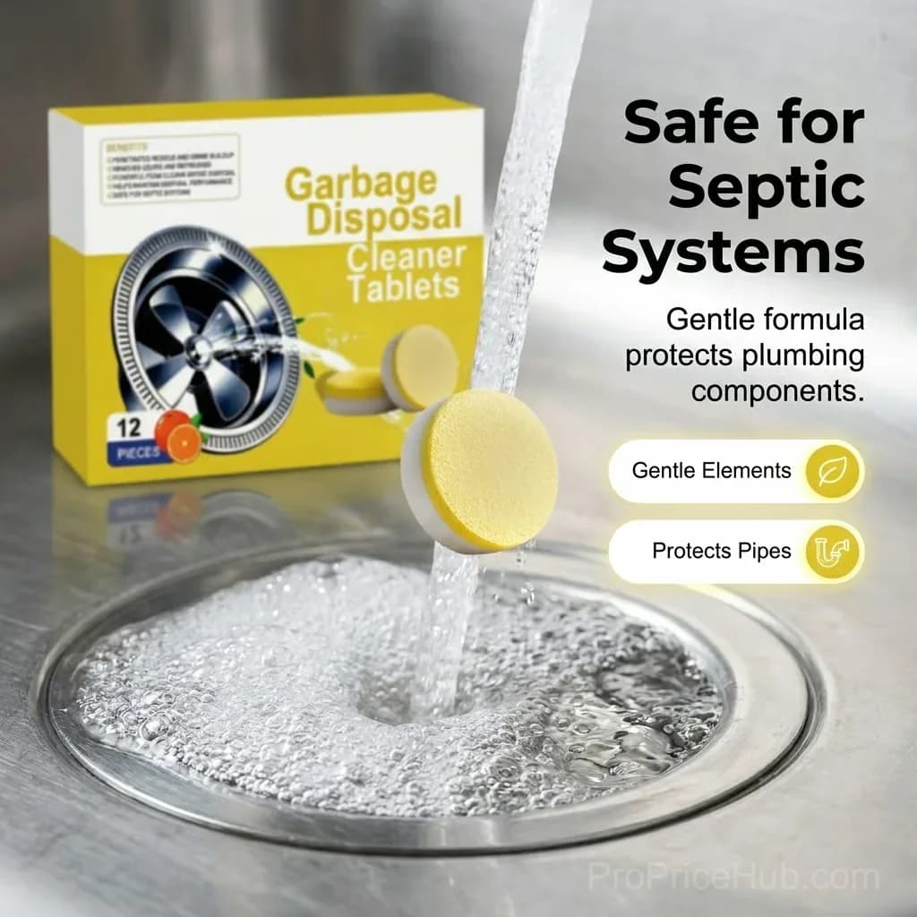 Deep Clean Garbage Disposal Cleaning Tablets, 12-Count Box - View 5