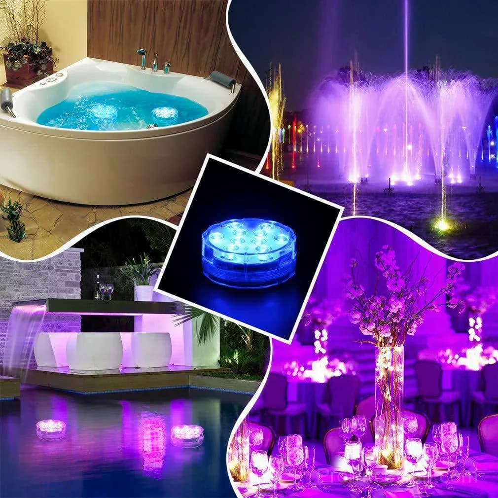 Submersible LED Pool Light with RF Remote Control - View 13