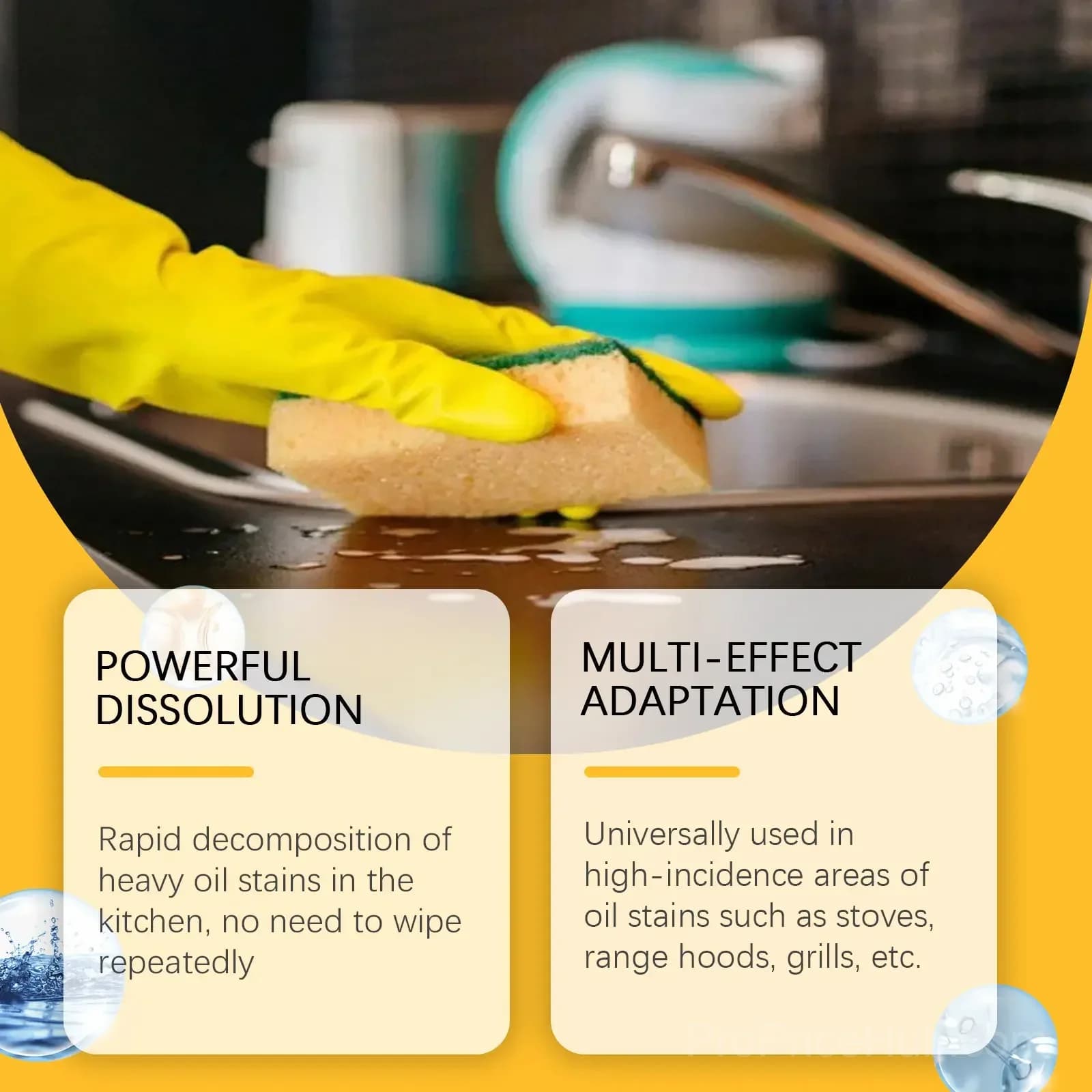 Heavy Duty Degreaser Cleaner Spray for Kitchen, Oven, Stove, Range Hood - View 6