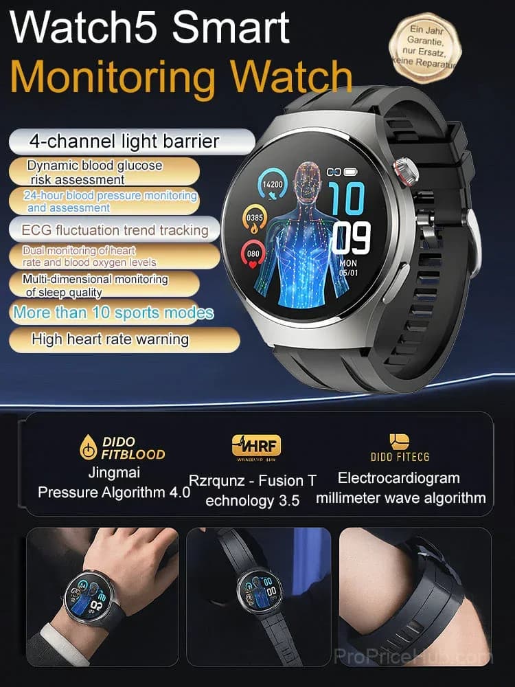 Flagship Smartwatch with 24/7 Health Monitoring - View 4