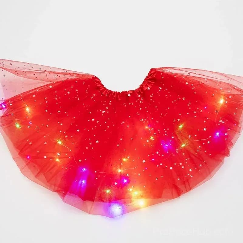 Princess Glow LED Skirt – Soft Safe Stretchy - View 9
