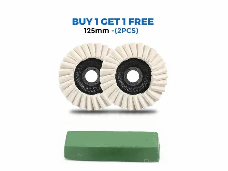 Wool Felt Flap Polishing Disc - 5-Pack (Buy 2 Get 3 Free) - View 20