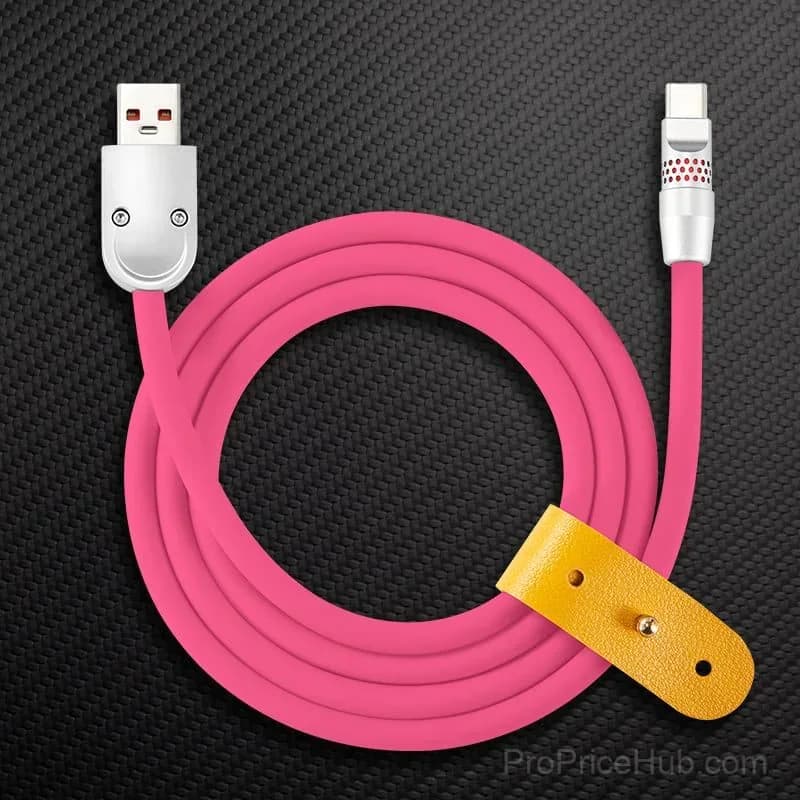 100W Fast Charging Cable with RGB Glow - View 48