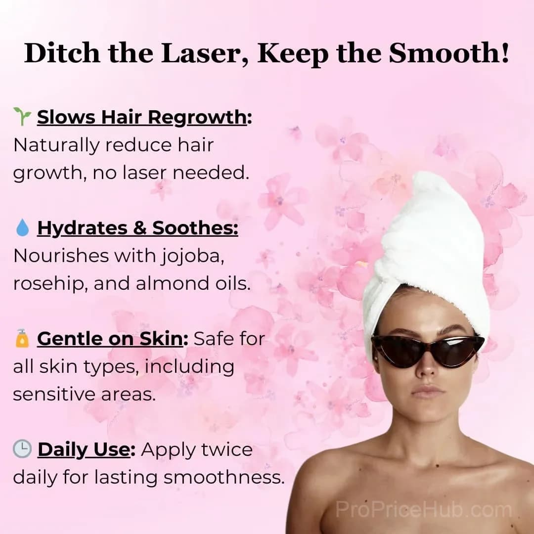 All-in-One Hair Removal Oil for Body Care - View 3