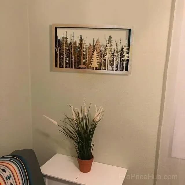 Handcrafted 3D All Natural Forest Wildlife Art - View 8