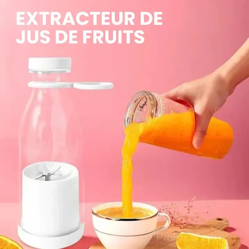 Portable Juicer Blender for Fresh Juice, Rose - View 6