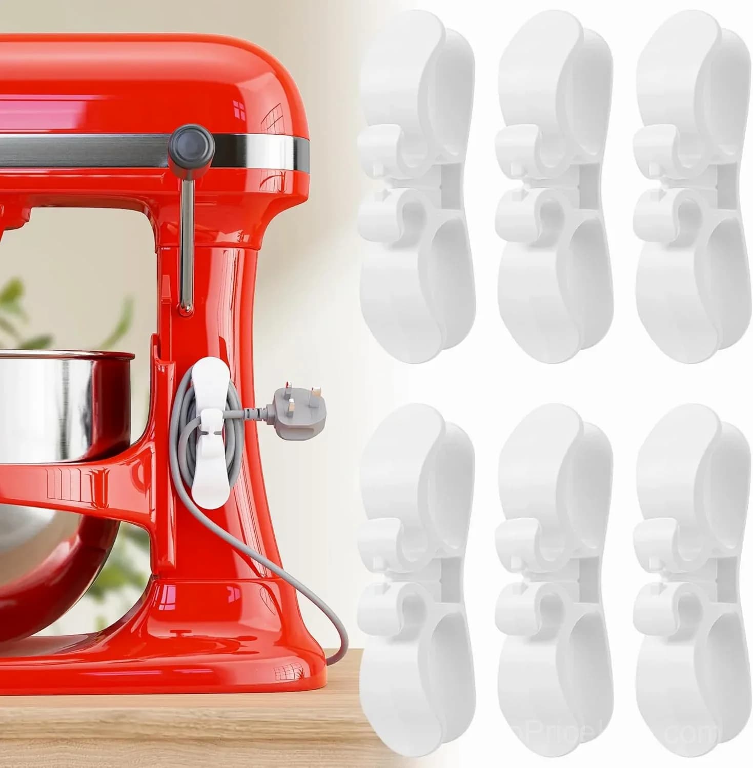 6-Pack Upgraded Appliance Cord Organizers for Kitchen Storage - View 8