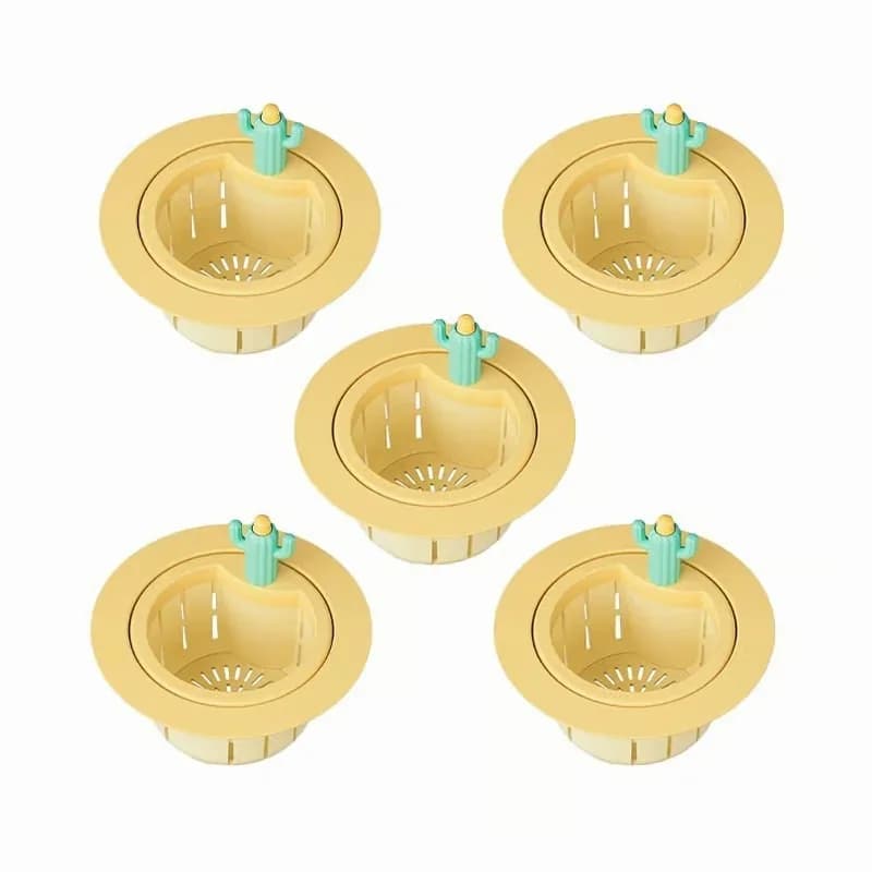 Yellow Cactus Kitchen Sink Strainer Basket - View 6