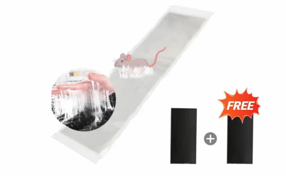 Non-Woven Sticky Mouse Trap Blanket, Black, 1.2m x 27cm, 2-Pack - View 11