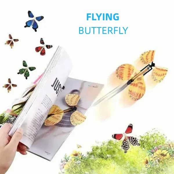 Magic Flying Butterfly Novelty 5-Piece Set - View 5