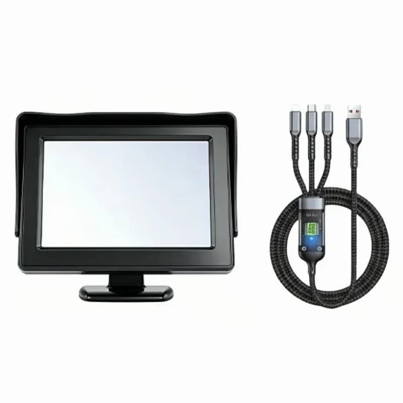 4.3-Inch HD Car Entertainment Display Monitor - View 13
