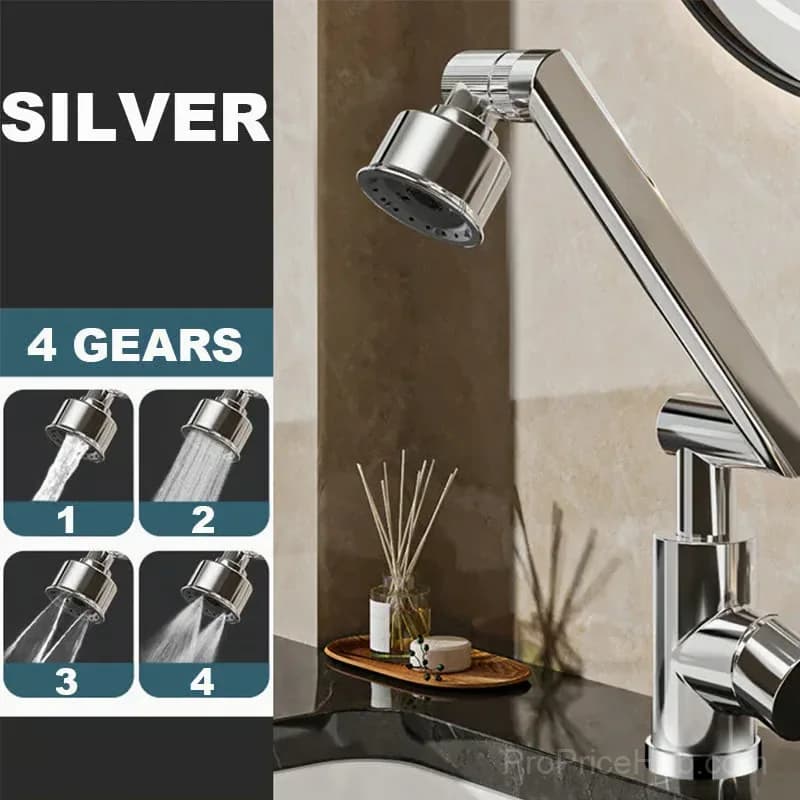 Grey 2-Mode Universal Hot and Cold Faucet Attachment - View 25