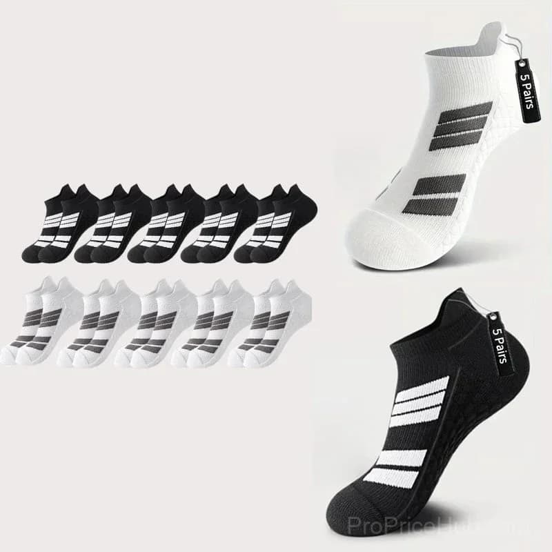 Unisex Low-Cut No-Show Sports Socks - View 8