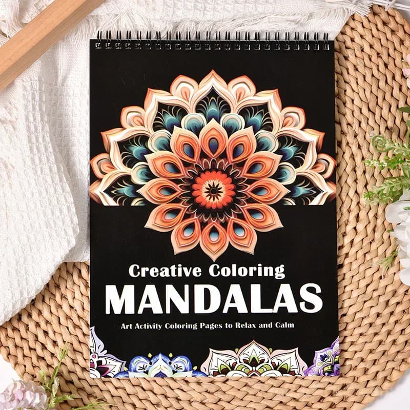 Adult Coloring Stress Relief Books (Hardcover) - View 4