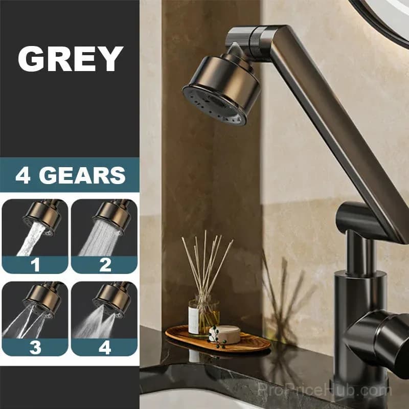 Grey 2-Mode Universal Hot and Cold Faucet Attachment - View 19