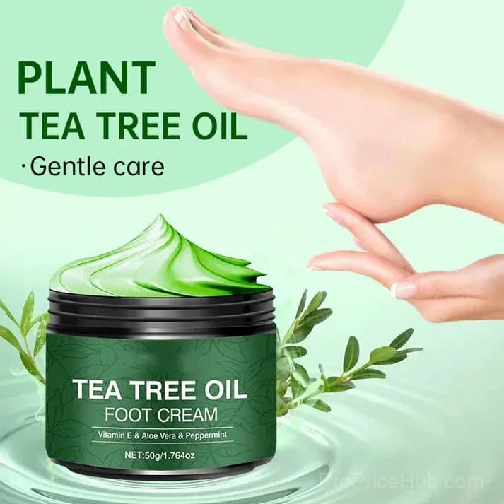 Soothing Aloe Vera & Tea Tree Foot Moisturizer, 2-Pack - View 2