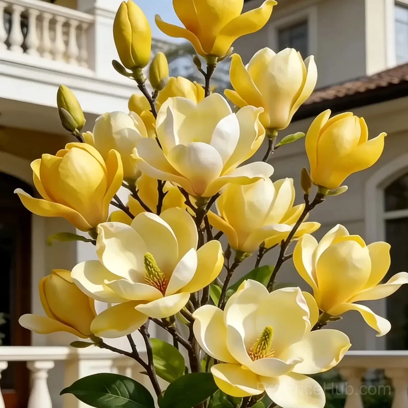 Magnolia Liliiflora Bulbs - Fragrant Purple Blooms - View 4