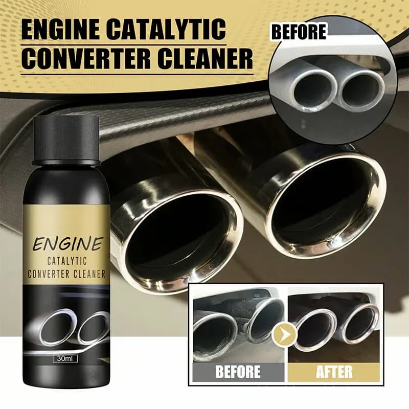 Catalytic Converter & Fuel System Cleaner, 2 Bottles - View 2