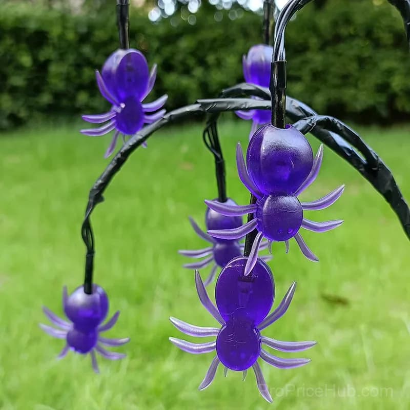 Halloween Ghost Solar Ground Stake Lawn Light, 16 LED - View 7