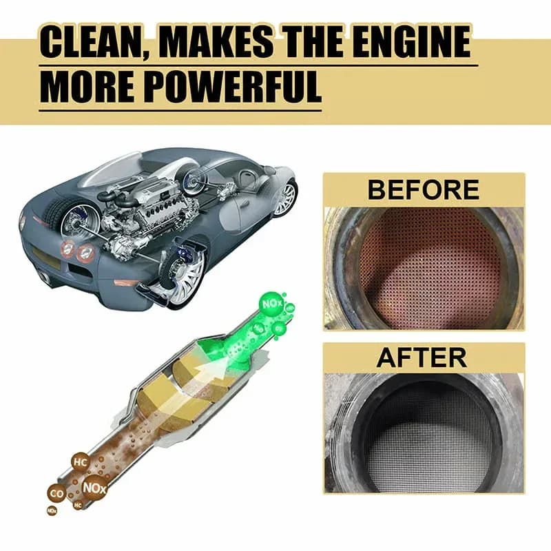 Catalytic Converter & Fuel System Cleaner, 2 Bottles - View 9