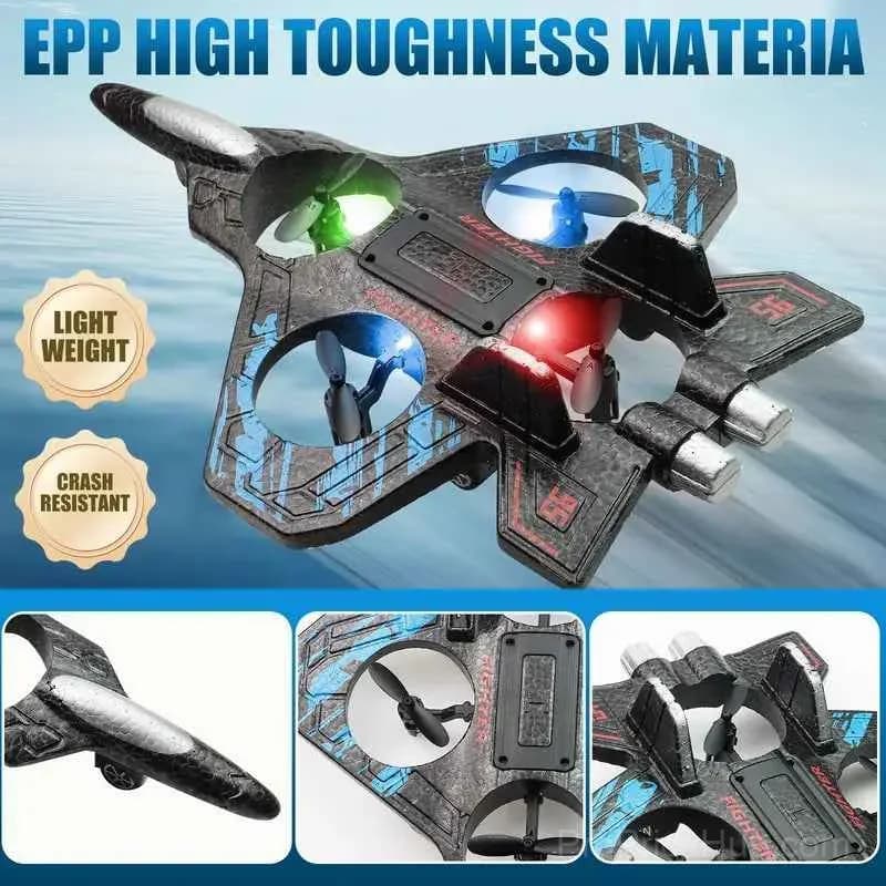 360° Stunt RC Drone with Flip and Glow Lights - View 5