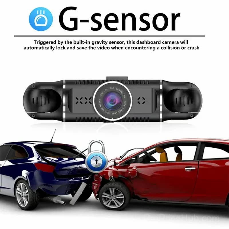 4-Channel 1080P WiFi Car Recorder with 32GB Memory Card - View 5