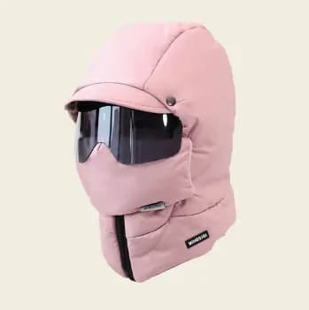 Windproof Full-Cover Outdoor Riding Mask with Glasses, Black - View 17
