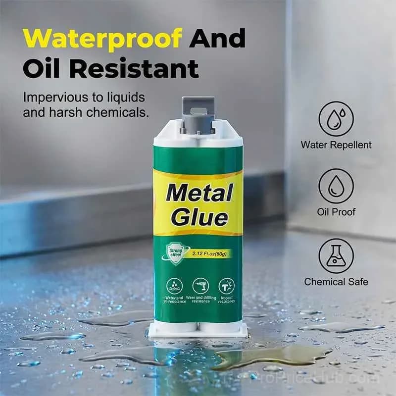 High-Strength Metal Repair Glue, Fast Curing Permanent Bond - View 6