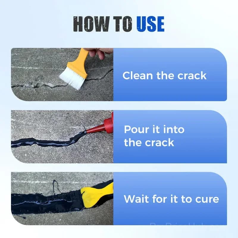 Heavy-Duty Concrete Crack Repair Adhesive, White, 200g - View 10