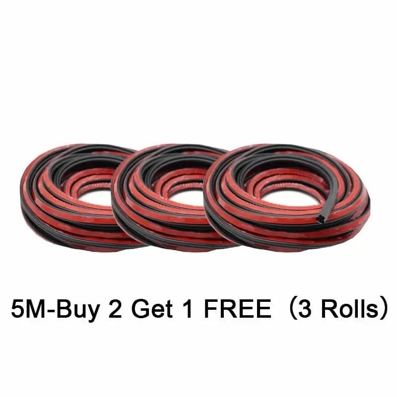 5M Car Rubber Seal Strip for Noise Reduction and Dust Proofing - View 11
