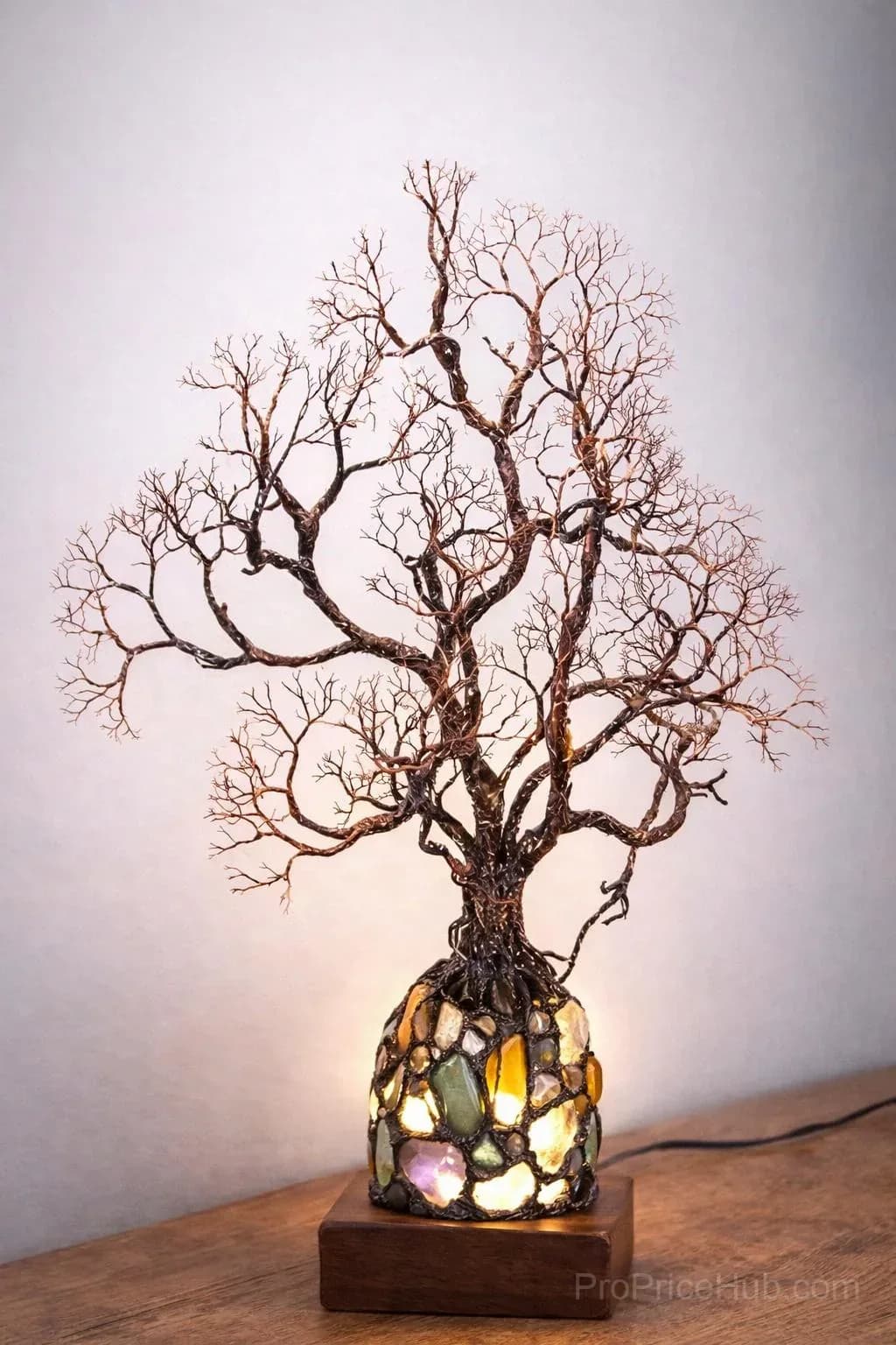Crystal Tree Lamp - View 3