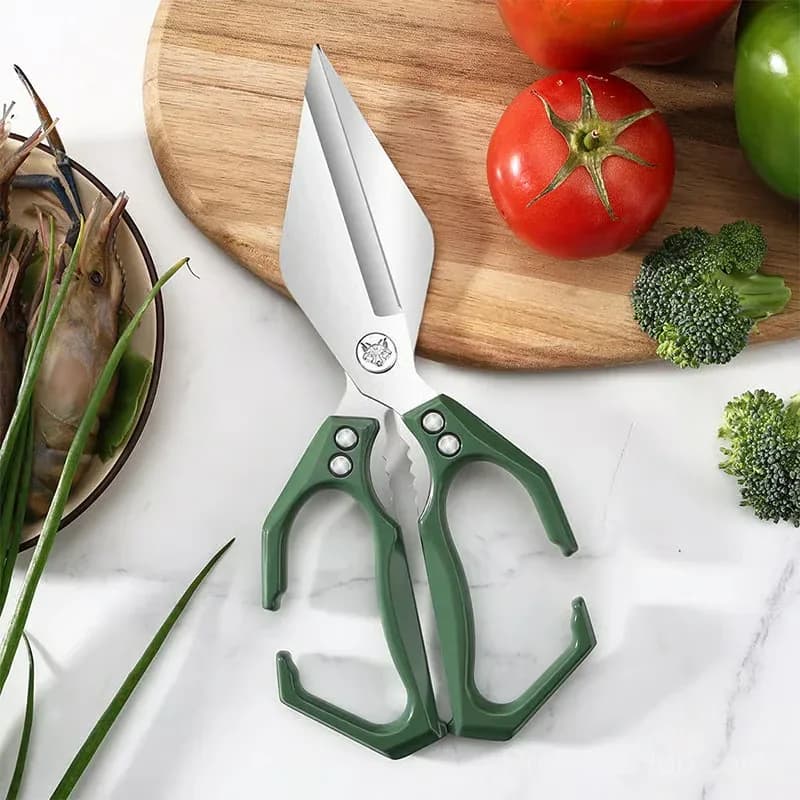 Heavy-Duty Multifunctional Kitchen Shears, Black - View 14