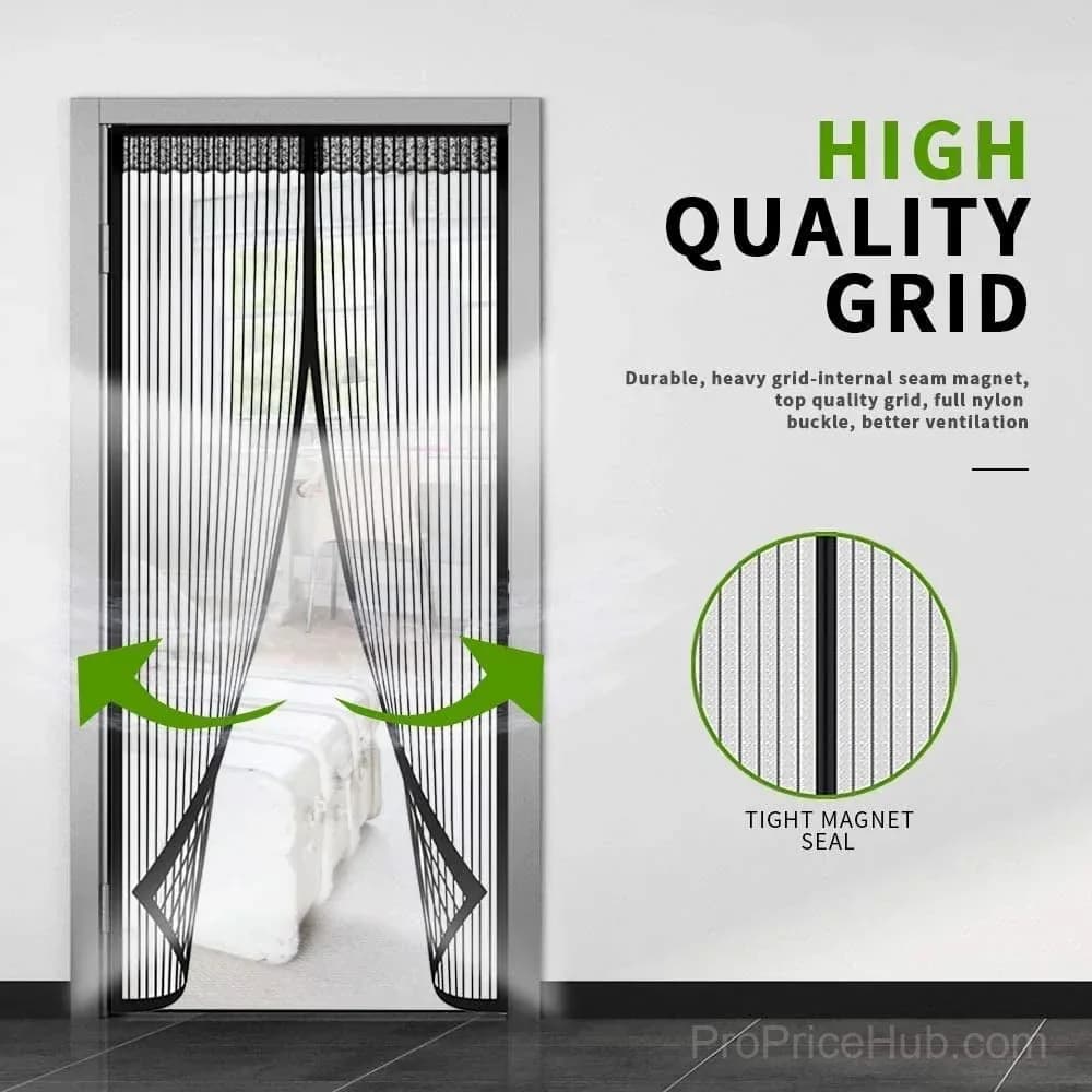 Magnetic Screen Door, Hands-Free Patio Entry - View 11