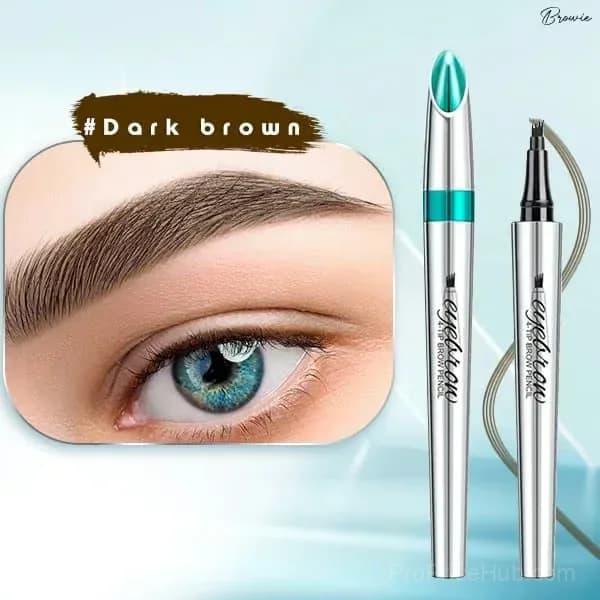 3D Waterproof Eyebrow Pencil, Light Brown, 2-Pack - View 9