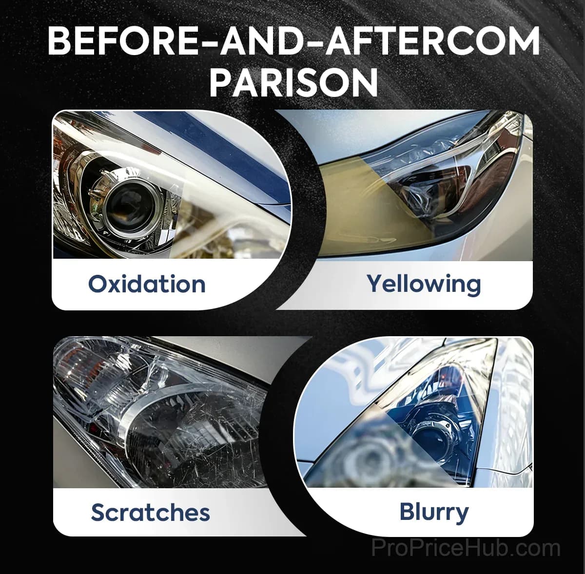 Automotive Headlamp Restoration Fluid - Clears Oxidation, Yellowing & UV Protection - View 5