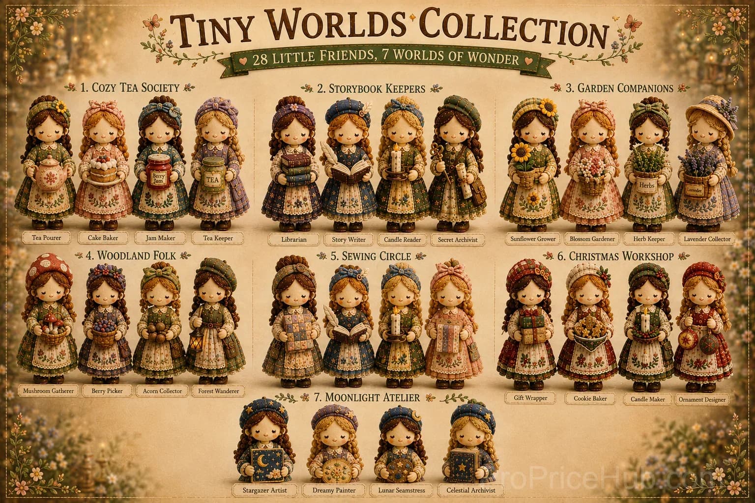 Patchwork DIY Home Decor Kit Series - Tiny Worlds Collection - View 8
