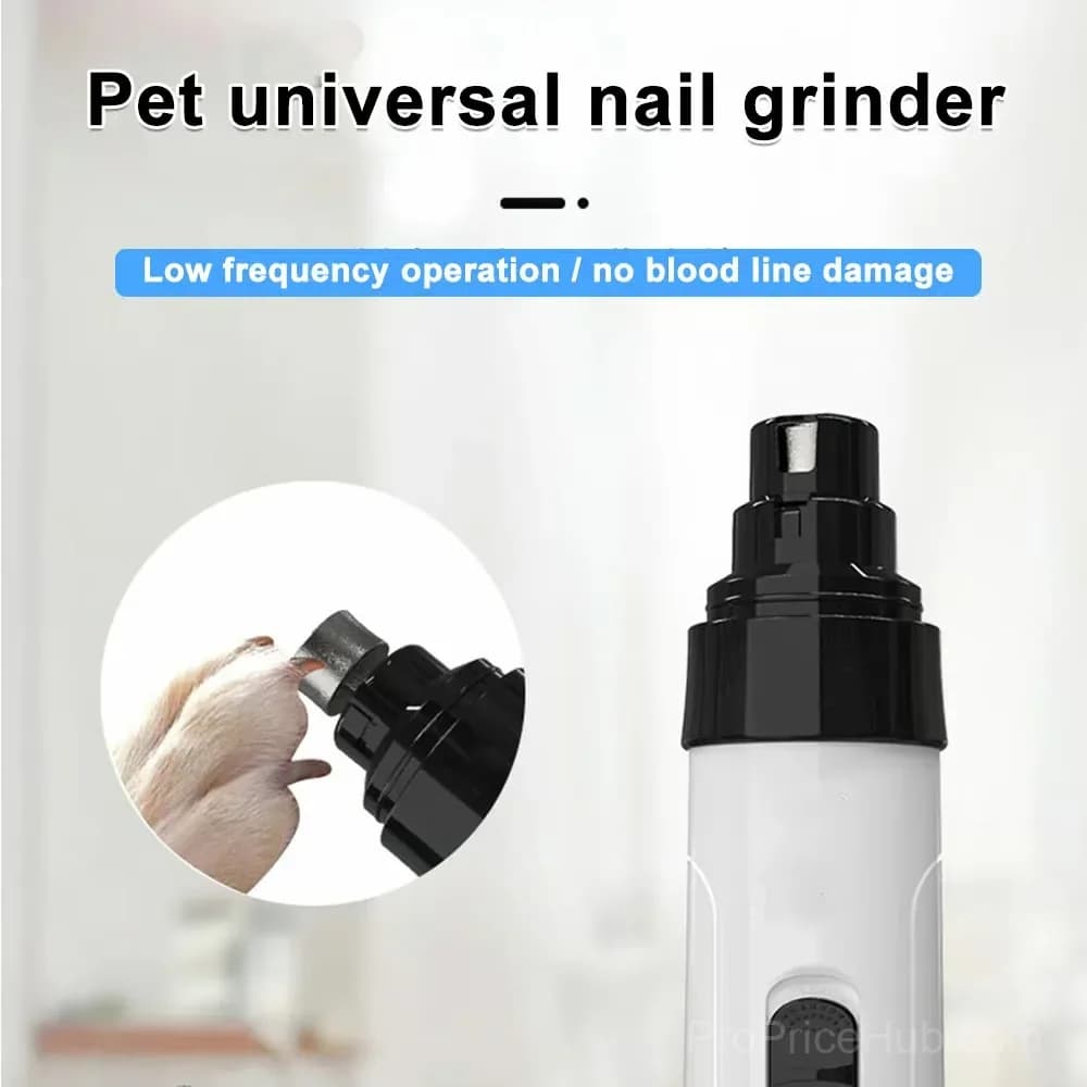 Rechargeable USB Electric Pet Nail Grinder for Grooming - View 6