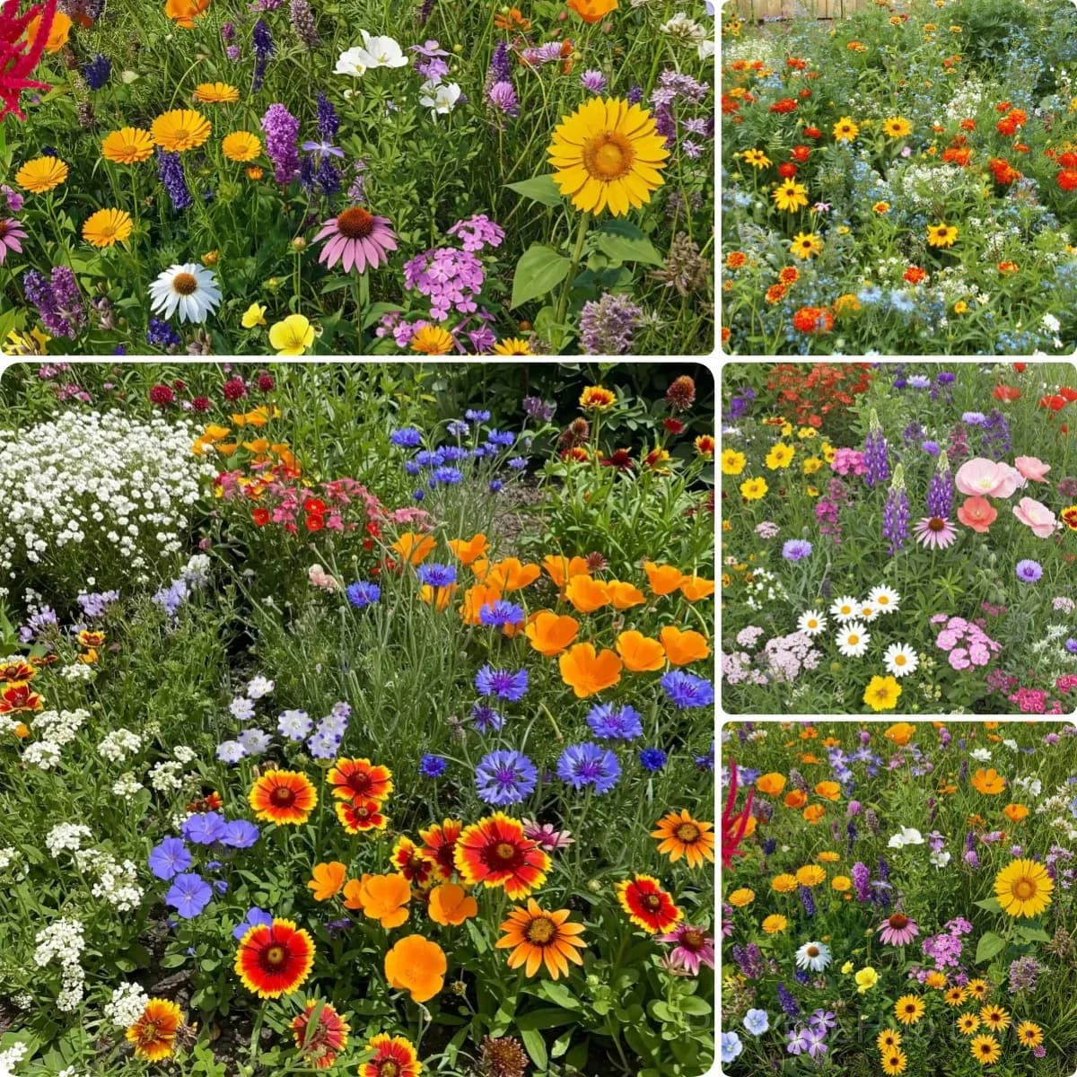 Heat-Tolerant Wildflower Seeds – Summer Hardy Mix - View 2