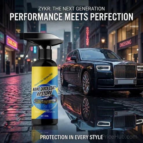 Automotive Nano Coating Repair Agent – Dust & Water Repellent, Gloss - View 3