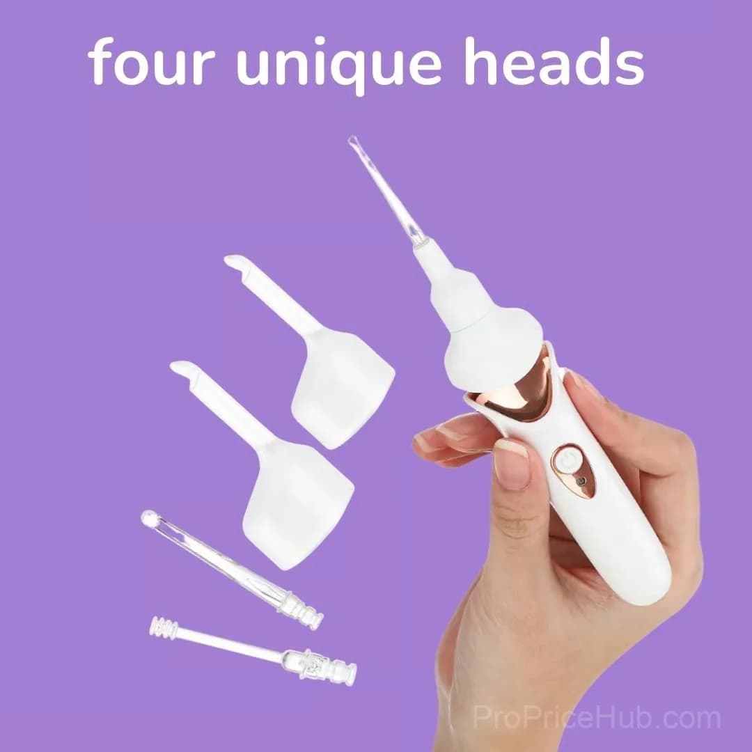 Painless Ear Cleaning Tool for Family, White - View 8