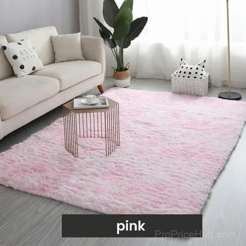 Grey Gradient Plush Floor Mat, 40 x 60 cm - View 15