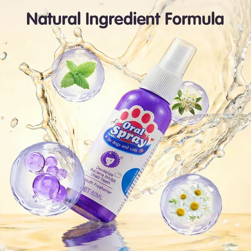 Pet Teeth Cleaning Spray – Fresh Breath & Plaque Control - View 5
