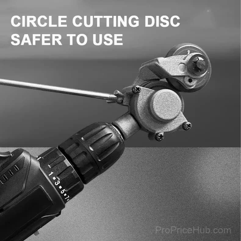 3-in-1 Electric Drill Sheet Metal Cutter for Steel, Aluminum & Copper - View 5