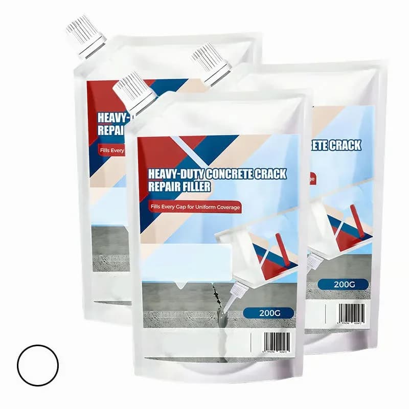 Heavy-Duty Concrete Crack Repair Adhesive, White, 200g - View 11