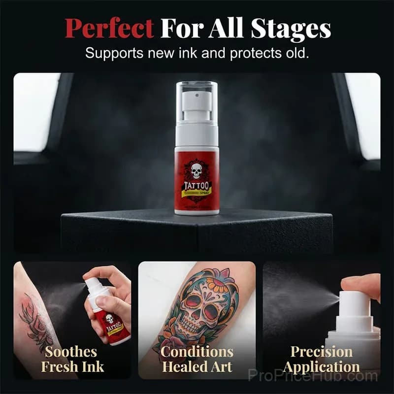 Tattoo Aftercare Moisturizing Spray, 1-Pack - View 10