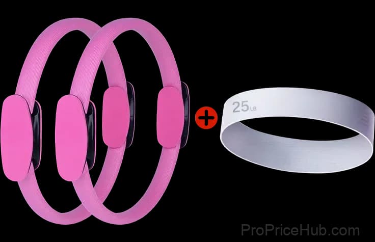 Purple Pilates Ring Fitness Trainer Resistance Circle - View 15