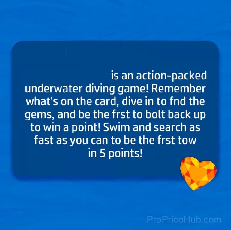 Underwater Adventure Game Includes 64 Colorful Gems - View 8